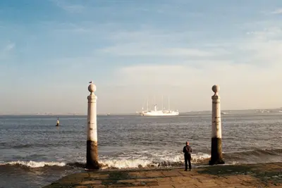 A man by the sea, 2024
